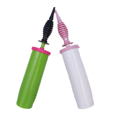 Насос ручной, с защитой от падения, двухходовой, 28 см, Зеленый/Черный, 1 шт.