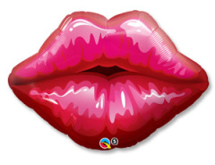Q Шар (30"/76 см) Фигура, Губы, 1 шт. в уп.